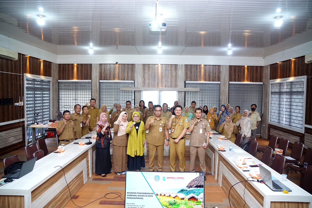 BAPPEDA DAN LITBANG KOTA PANGKALPINANG SEBAGAI KOORDINATOR PERENCANAAN KAMPUNG WISATA