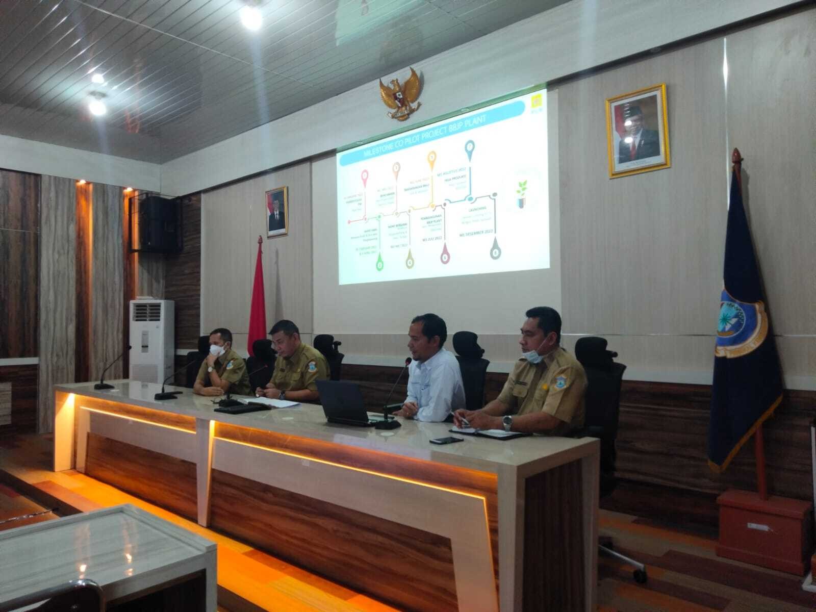 PEMKOT PANGKALPINANG JALIN KERJASAMA  JADIKAN SAMPAH UNTUK CO-FIRING PLTU