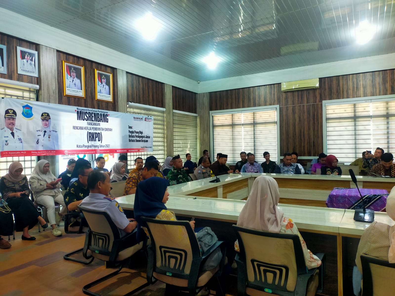 BAPPERIDA PANGKAL PINANG GELAR MUSRENBANG RKPD 2027