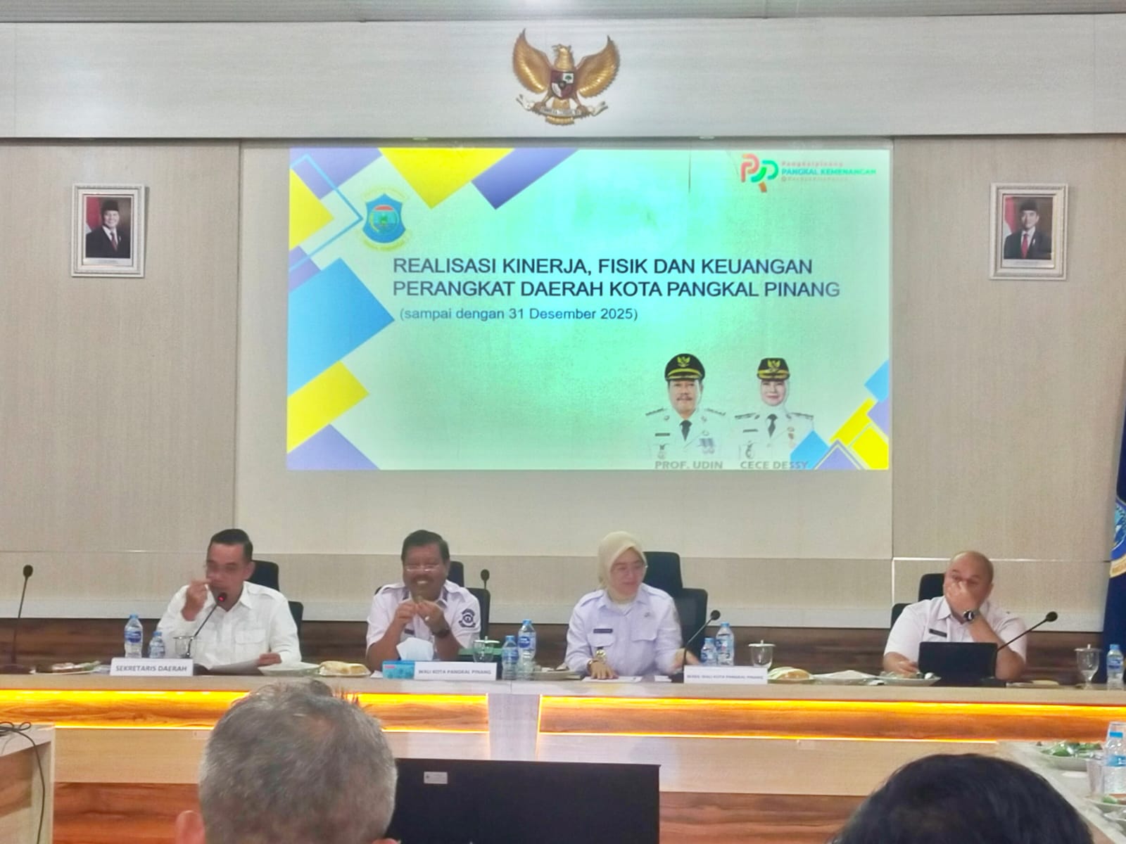 BAPPERIDA KOTA PANGKAL PINANG JADI LOCUS RAKOR KEPALA PERANGKAT DAERAH