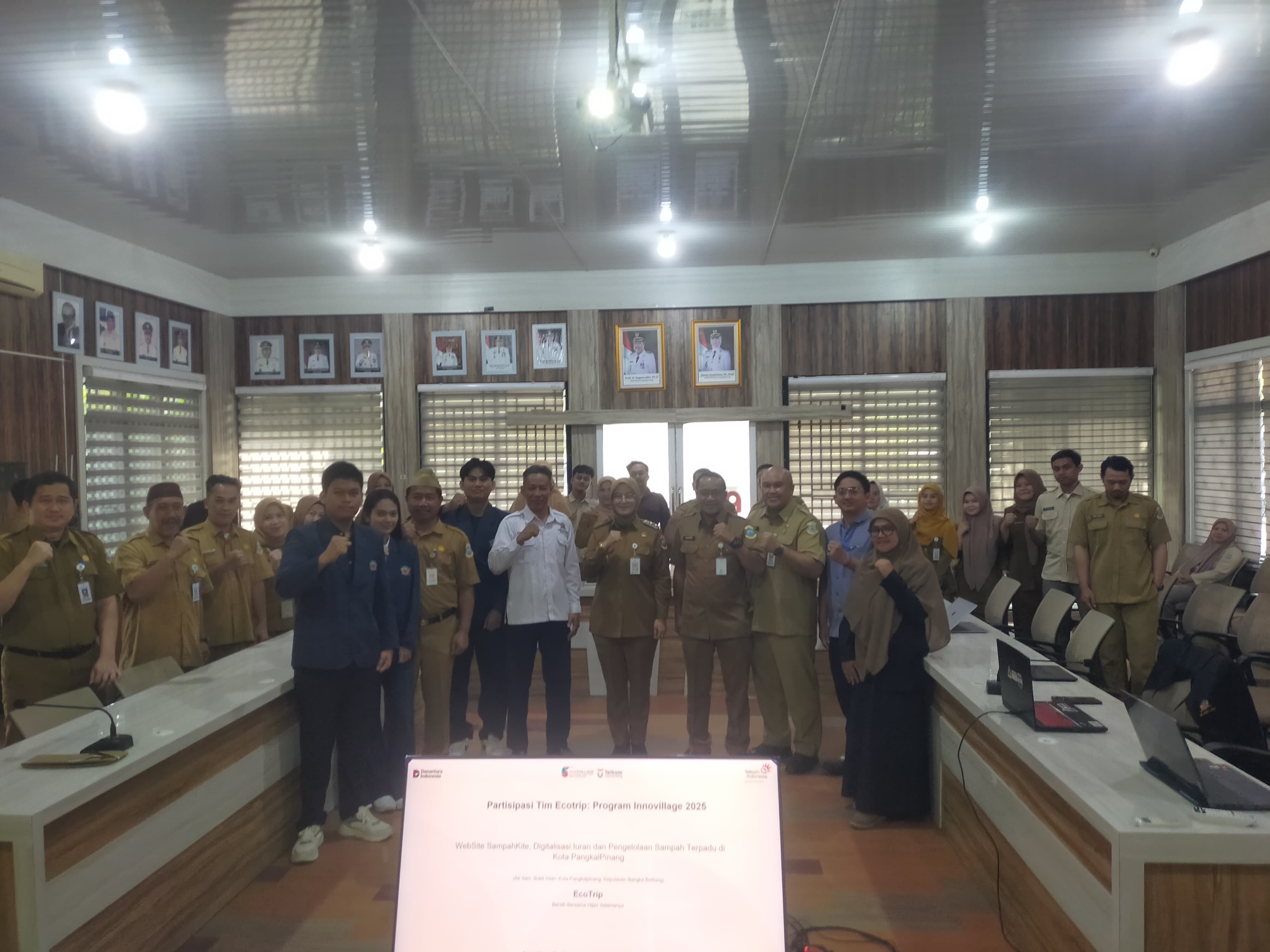 Wawako Pangkal Pinang Buka FGD Pengembangan QRIS dalam Pembayaran Retribusi Sampah 