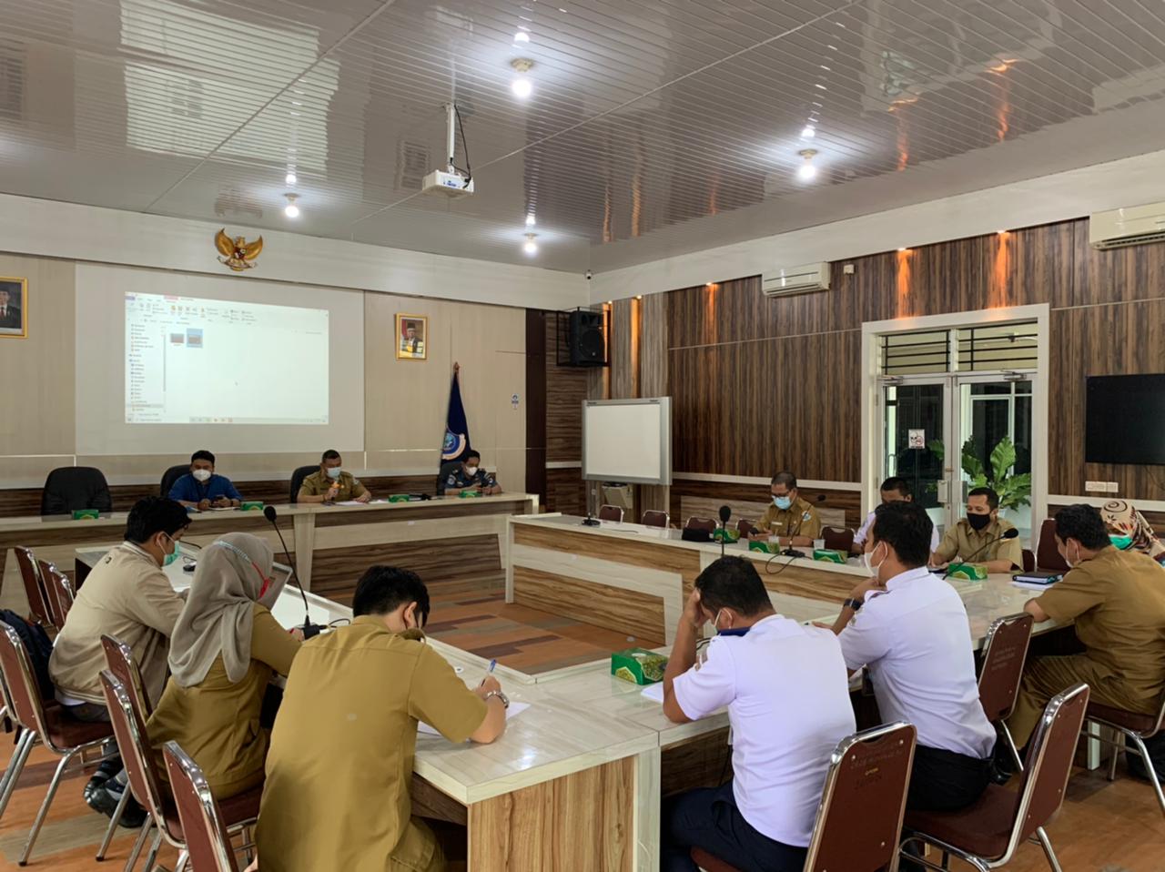 Foto Pembahasan Lahan Dumping Area 2021