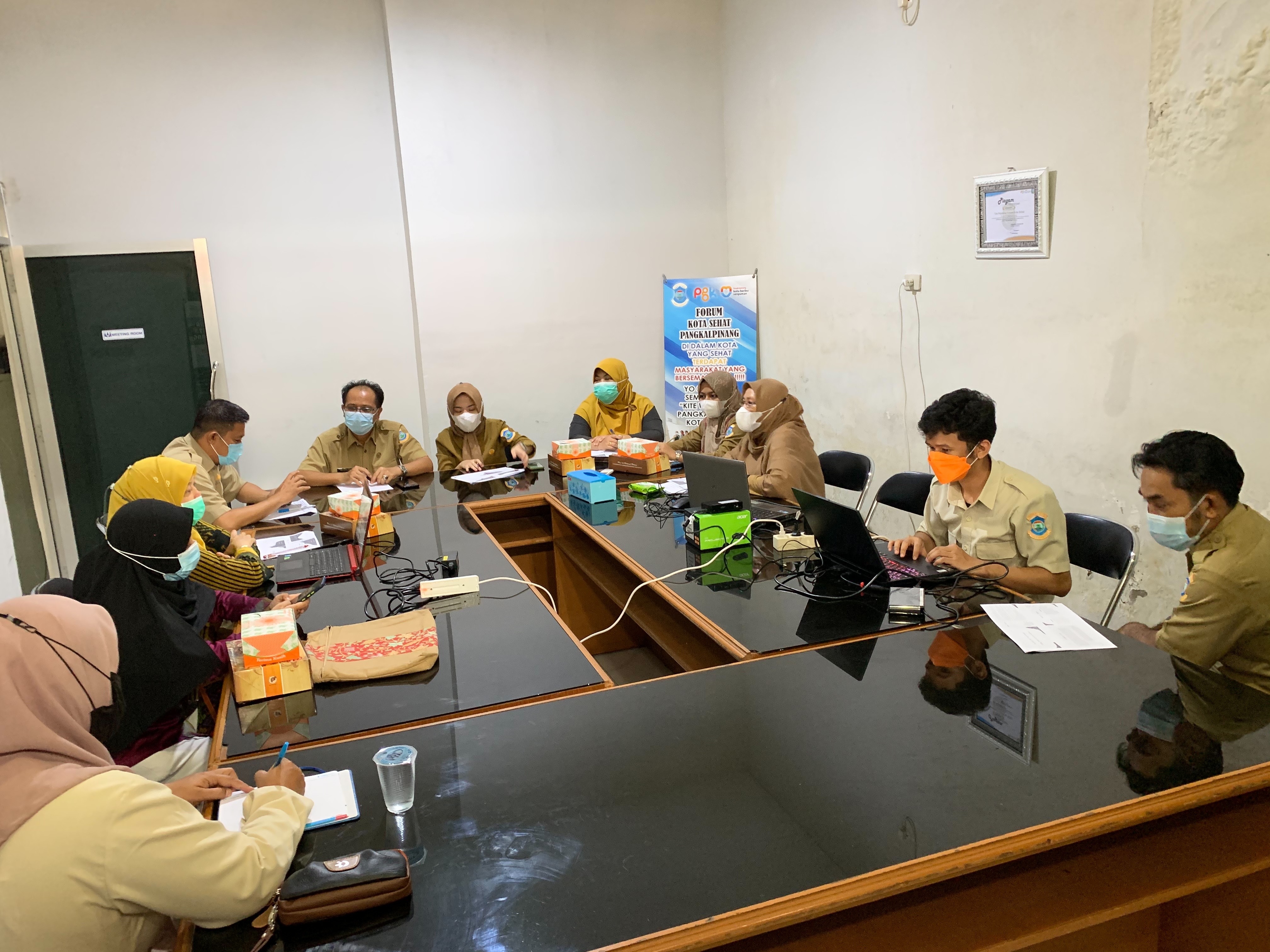 Rapat Persiapan Penelitian dan Pengmbangan Terkait Kemiskinan Kota Pangkalpinang Tahun 2021