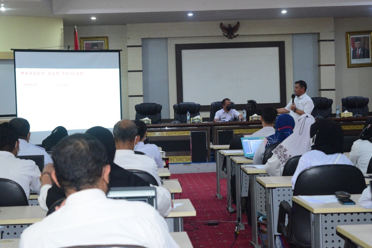 Bappeda Laksanakan Bimtek Penerapan Aplikasi Tinta Indah PGK 