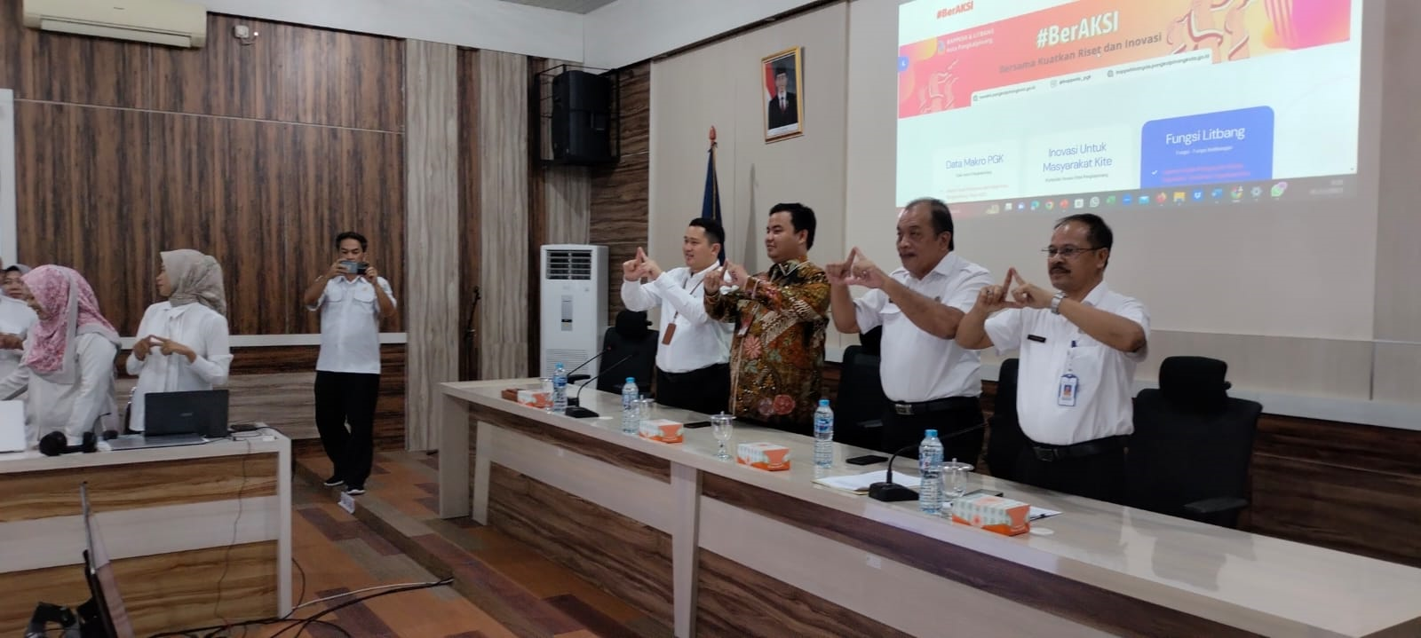BUKA RAKOR INOVASI DAERAH & LAUNCHING INOVASI #BerAKSI, ASISTEN: SELURUH OPD SEGERA CIPTAKAN INOVASI